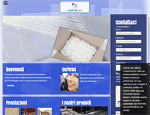 Tablet Screenshot of karteksrl.com